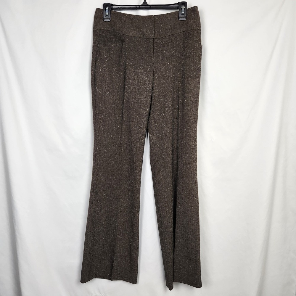 The Limited Womens Cassidy‎ Fit Bootcut Dress Pants Size 4 Brown